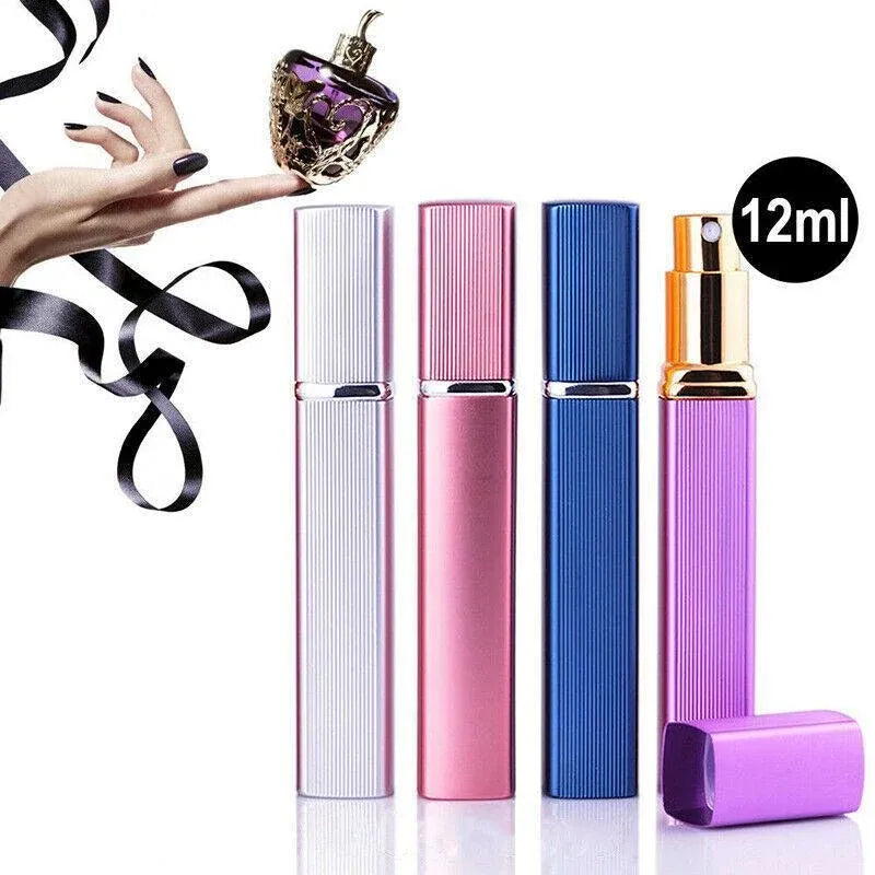 12Ml Portable Mini Perfume Atomiser Bottle Perfume Atomiser Spray Pump - Pink