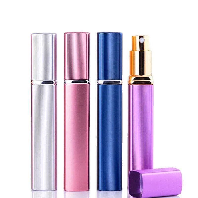 12Ml Portable Mini Perfume Atomiser Bottle Perfume Atomiser Spray Pump - Purple