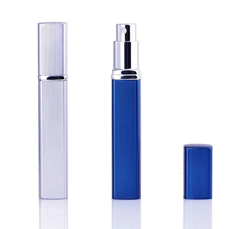 12Ml Portable Mini Perfume Atomiser Bottle Perfume Atomiser Spray Pump - Silver
