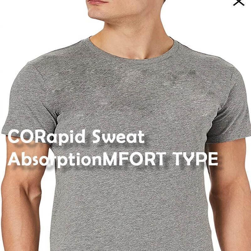Men's T-shirt Plain Blank 100% heavy Cotton Basic Tee Short Sleeve Large S - 5XL Grey - 2XL