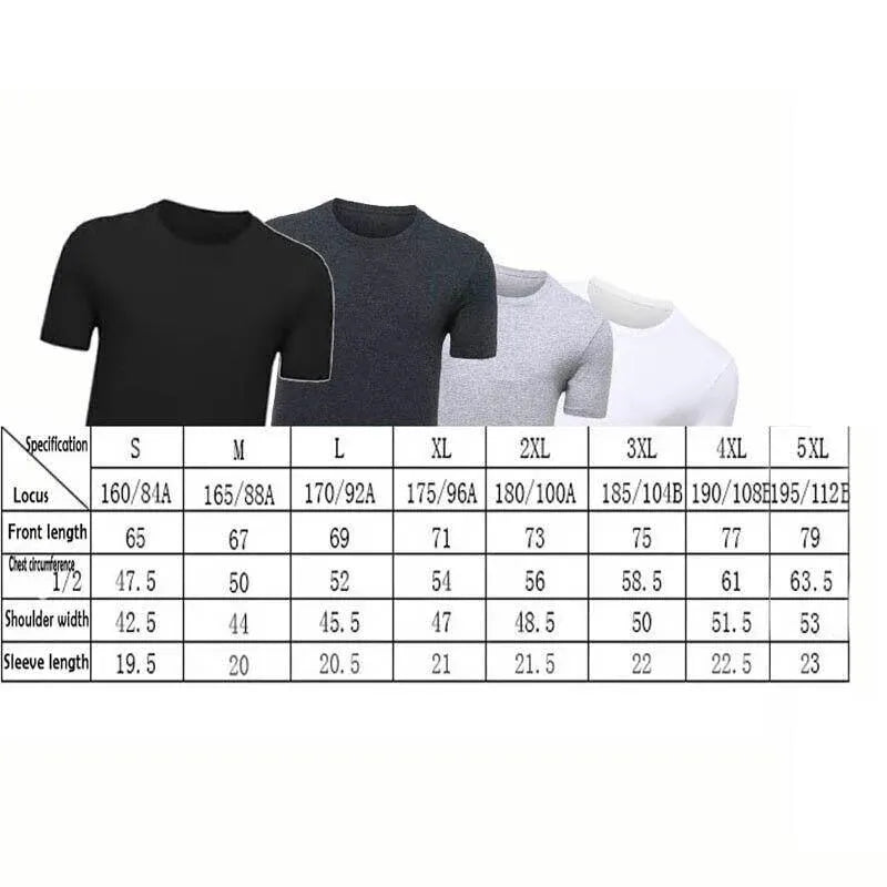 Men's T-shirt Plain Blank 100% heavy Cotton Basic Tee Short Sleeve Large S - 5XL Grey - 5XL