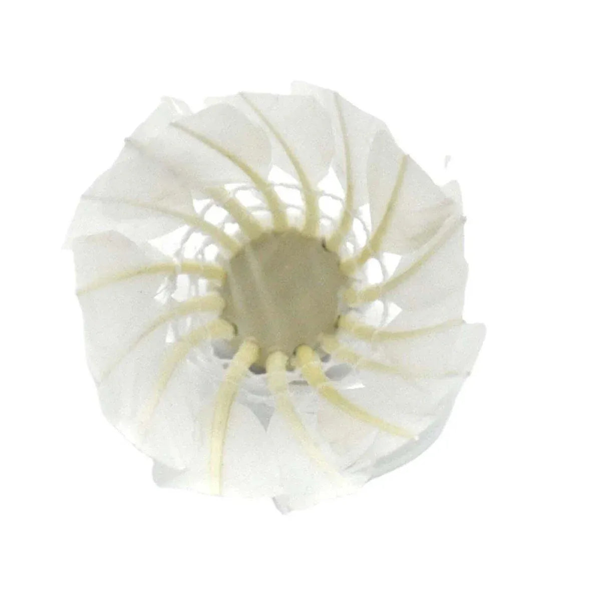 12 Pcs Badminton Shuttlecocks Durable Gooes Feather Badminton Ball For Training