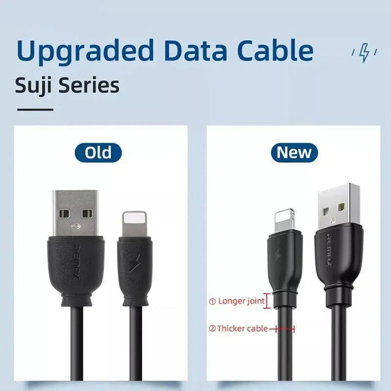 2.4A USB Fast Charger Phone Cable Data Cord For iPhone14 13 12 11Pro Max XR iPad - Black