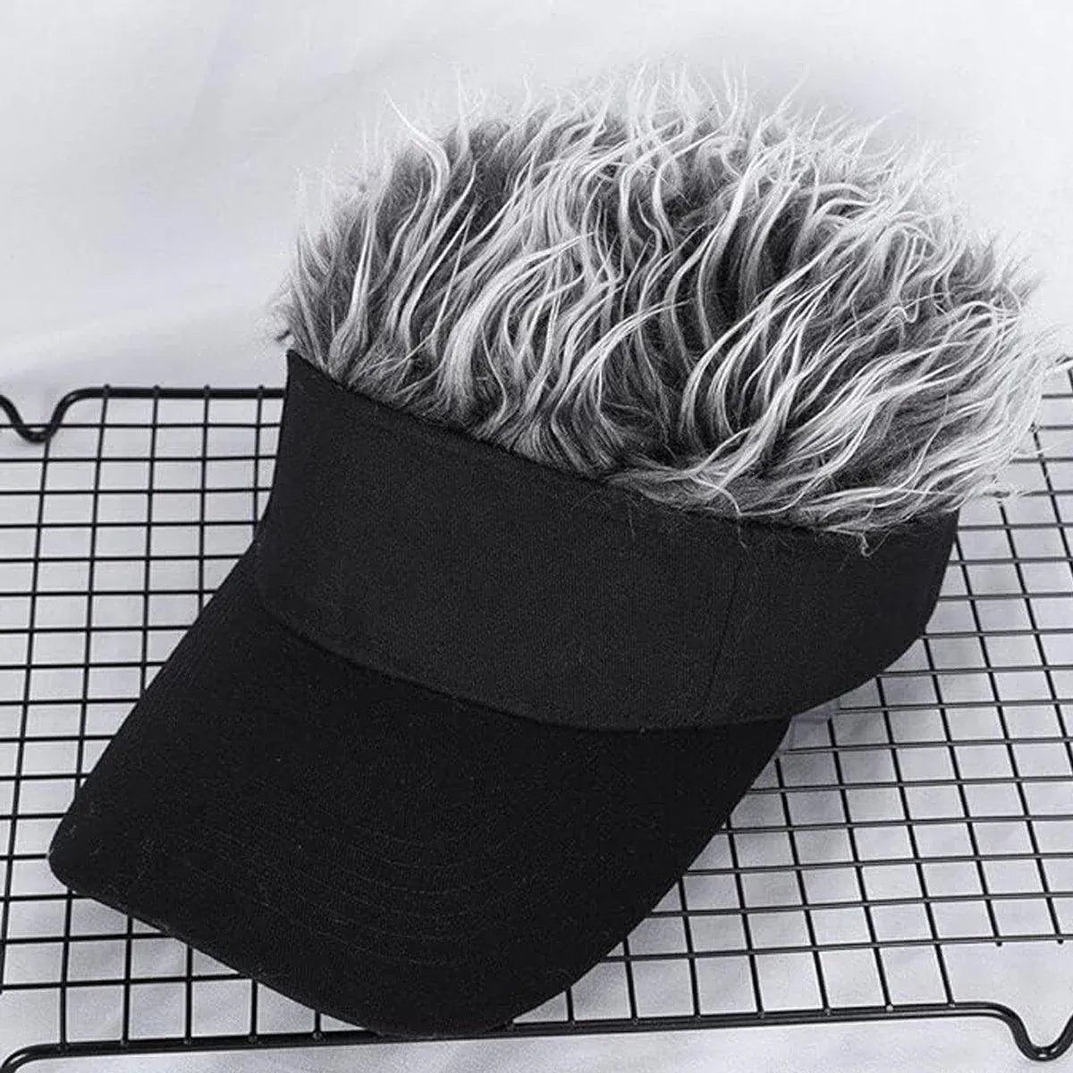 Trendy Hip Hop Wig Cap Stylish Duck Bill Cap for Hipster Fashion Accessories