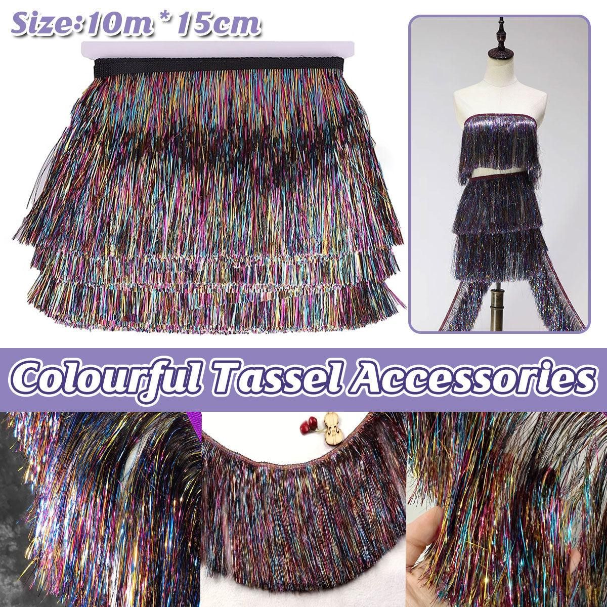 Colourful Tassel Christmas Decoration Accessories Festive Hanging Ornaments for Home