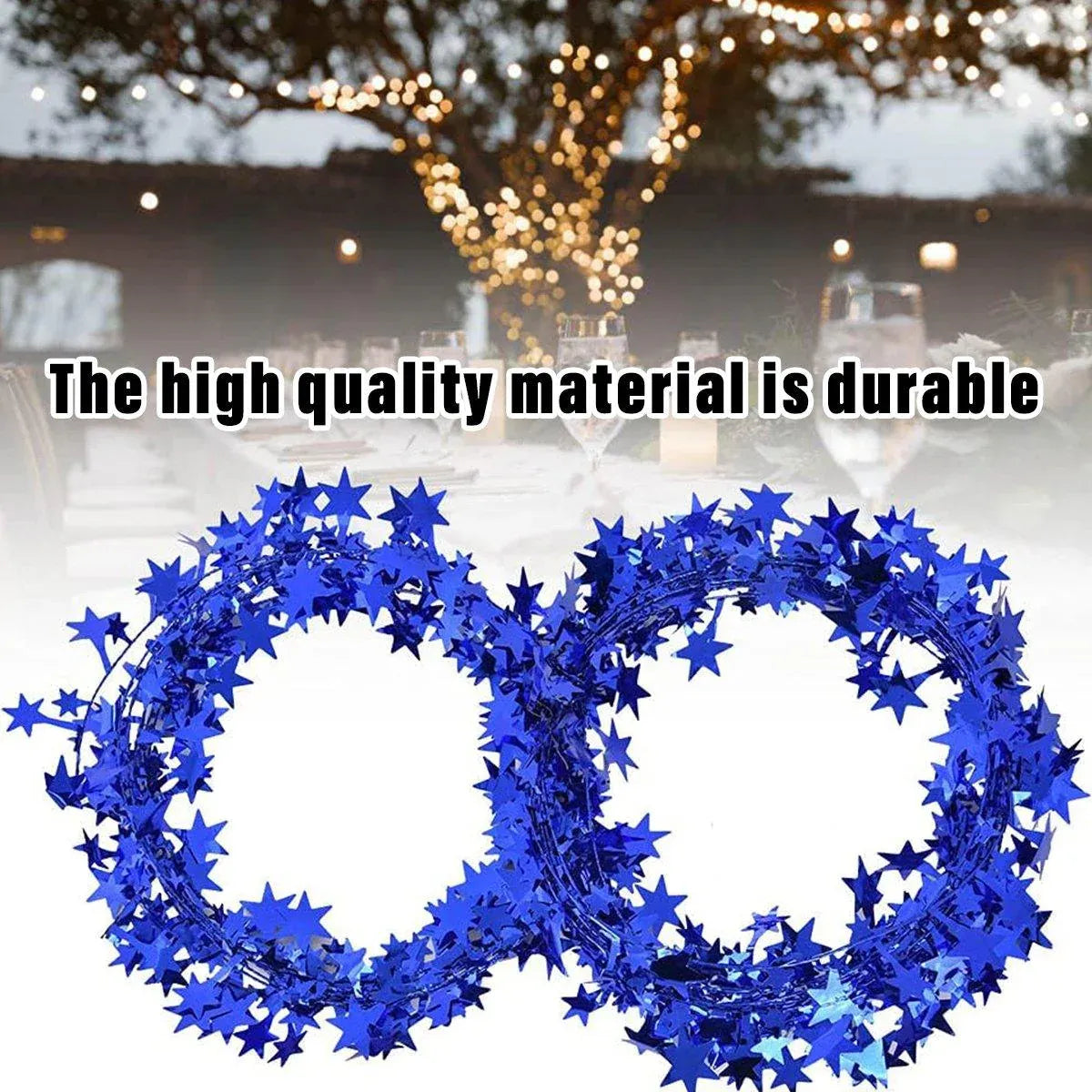 10pcs Christmas Wreath Decorations Festive Holiday Door Hanging Ornament Set - Silver
