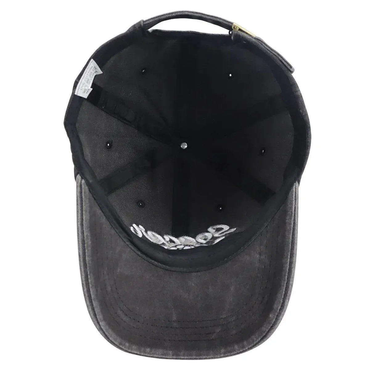 Embroidered Duck Tongue Baseball Hat Casual Cap for Men Women Adjustable Wear
