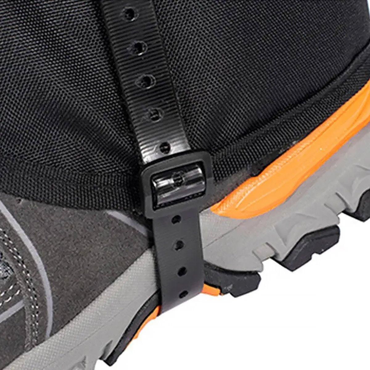 Waterproof Gaiters Snowproof Sandproof Leg Cover Hiking Skiing Outdoor Gear - Blue-XL