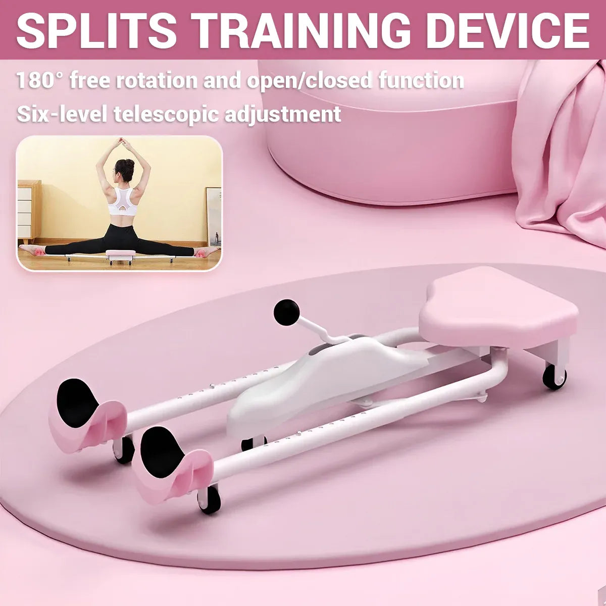 Splits Training Device Dance Trainer Ligament Stretching Equipment Adjustable
