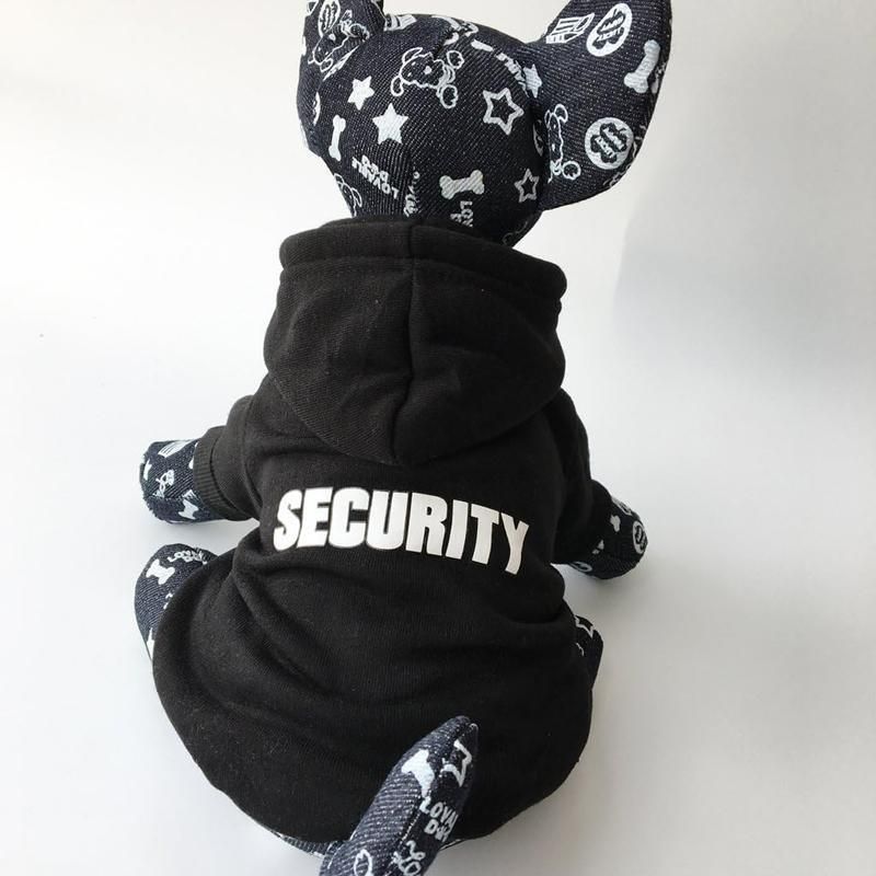 Pet Dog Clothes Hoodie Warm Winter Jumper Puppy Cat Clothing Coat Jacket Shirt - L