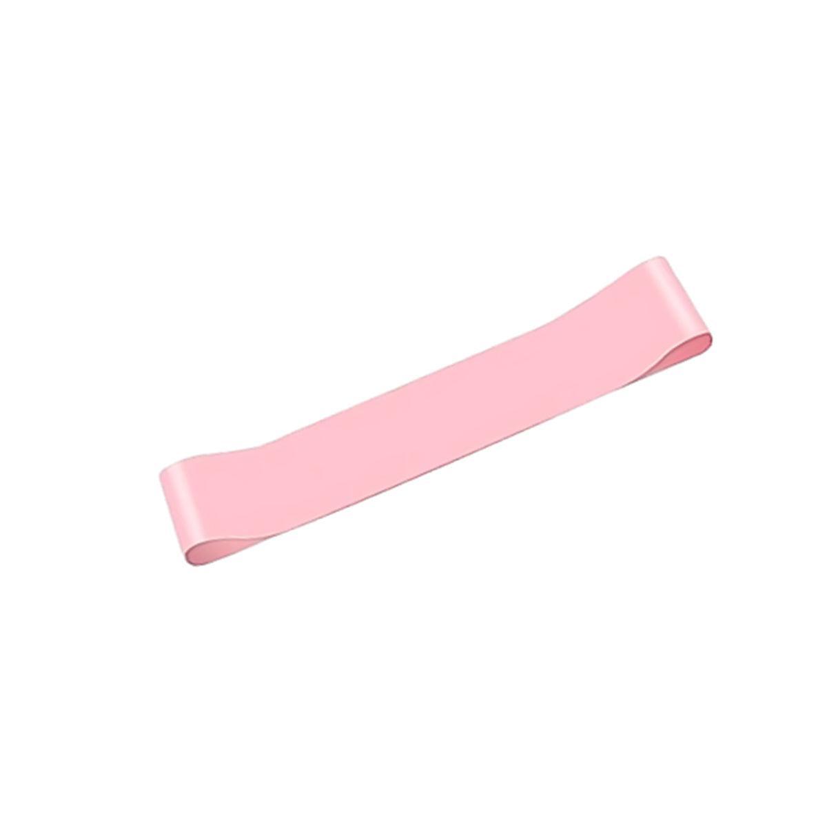 Exercise Resistance Bands Loop Power Strength Training Fitness Yoga Pilates Gym - Rose Red (600*50*0.9MM)