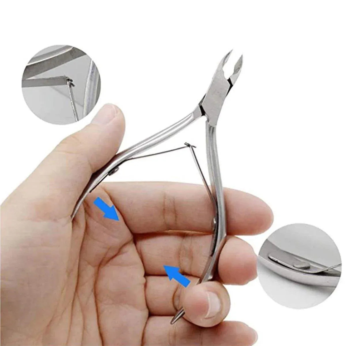 3pcs Manicure Tool Set for Dead Skin Removal Nail Care Pedicure Kit Essentials