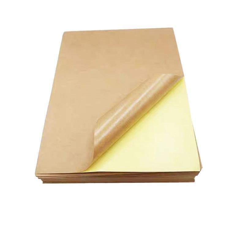 A4 Self Adhesive Sticker Paper Sheet Label Laser Inkjet Print Mailing Address - White Matte 2x4 *100 PCS