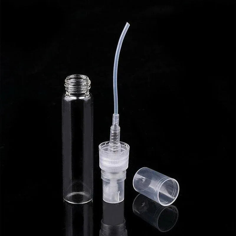 10Pcs Glass Perfume Bottles - 3/5/10ml with Atomizer Pump Spray - 5ML 10PCS