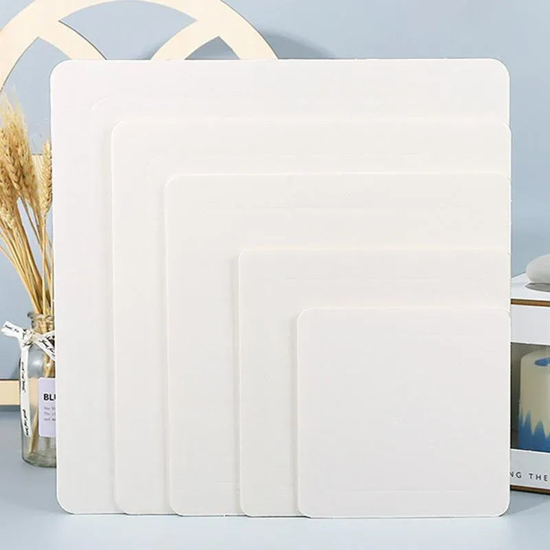 30PCS White Portable Cake Boxes Display Window Packing Case Party with Handle Birthday - 12 inch
