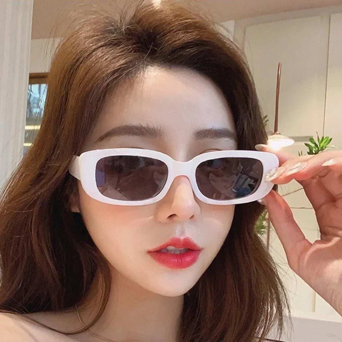 4-Piece Small Square Sunglasses Set in Four Colours