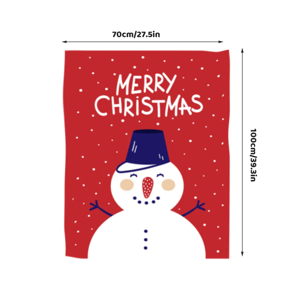 Christmas Line Hanging Cloth Bed Hanging Cloth Background Wall Cloth 100x70cm