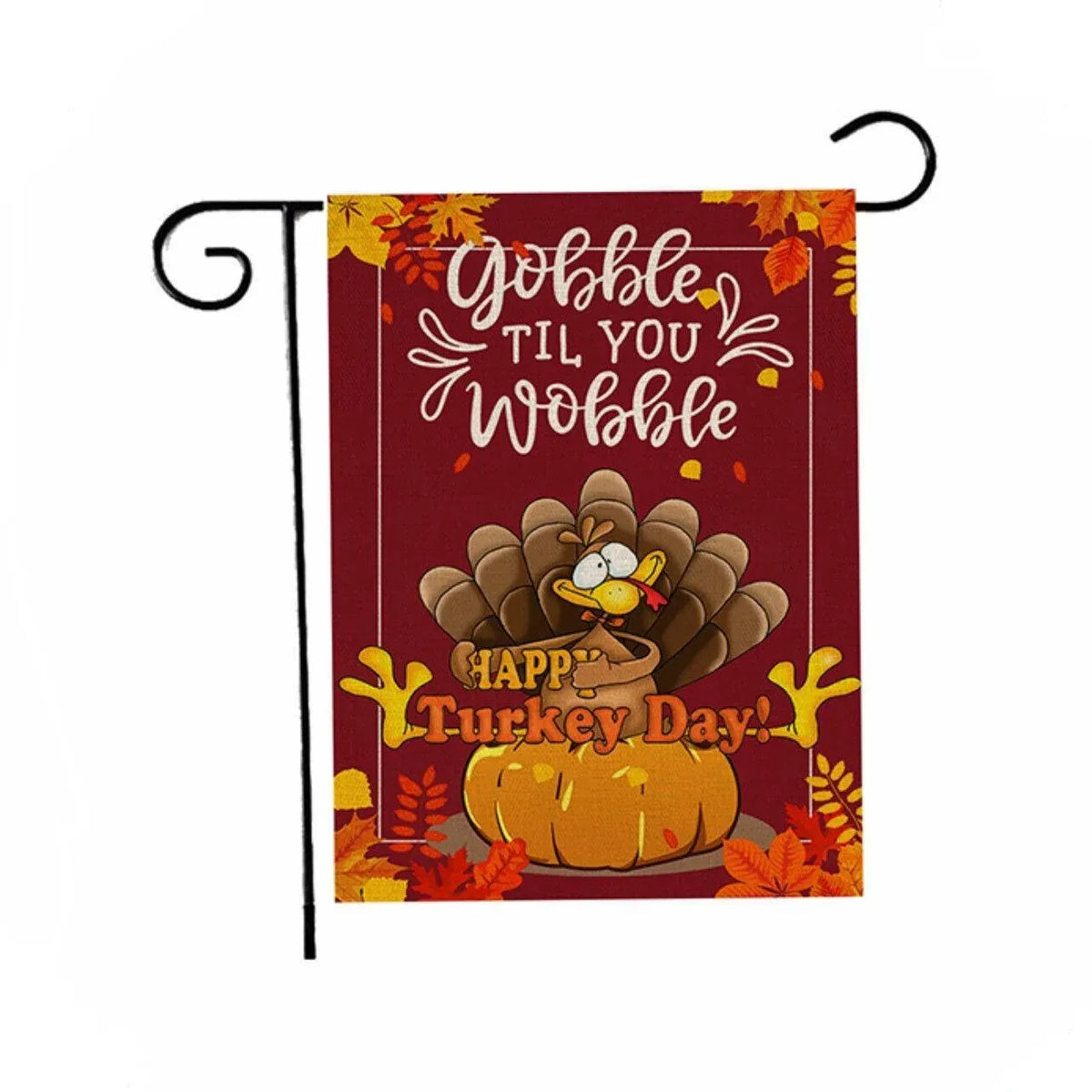 Christmas Halloween Garden Flag House Yard Decorative Double Sided Outdoor - Thanksgiving7