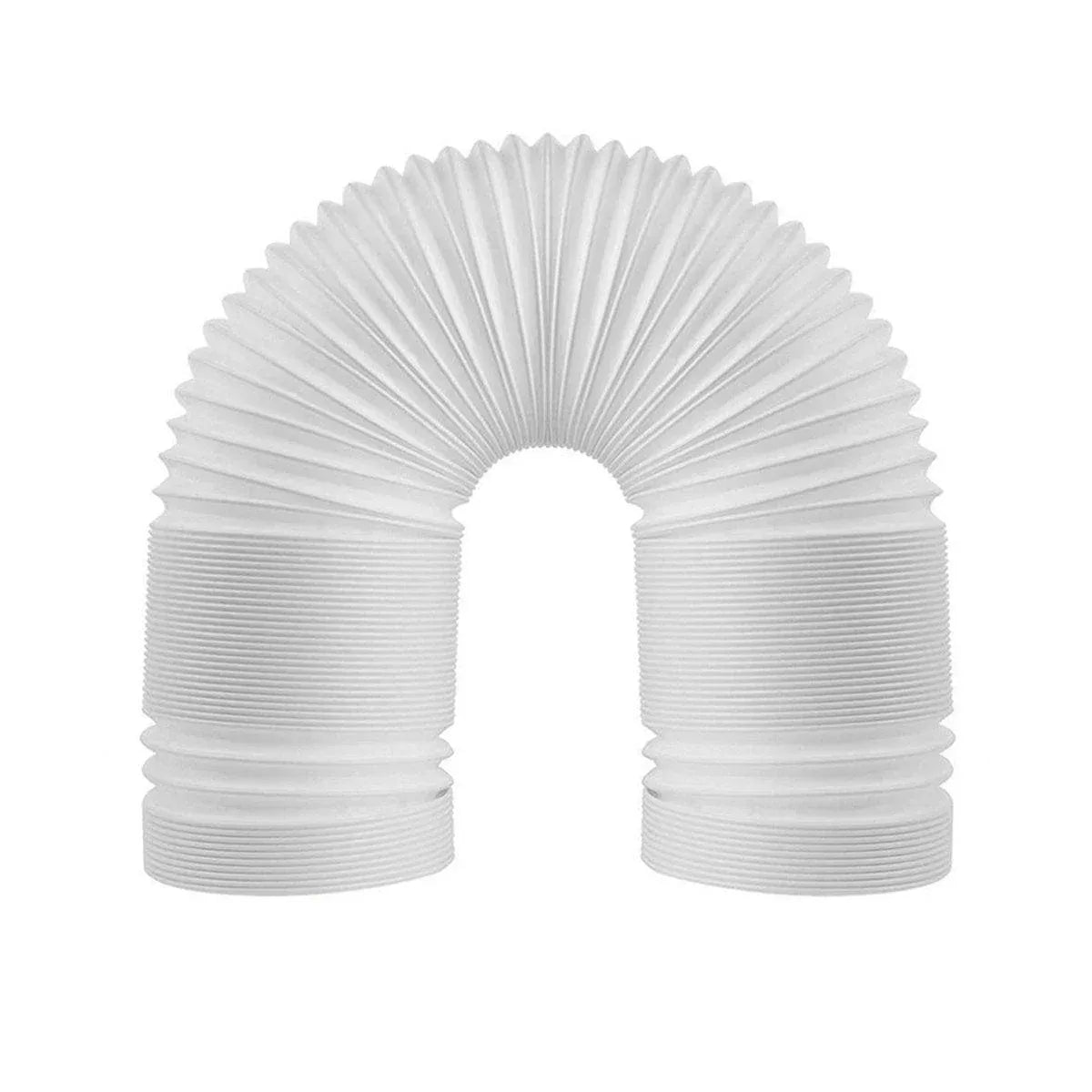 Portable Air Conditioner Exhaust Hose 13/15cm Extendable Vent Pipe PP Steel Wire - 2m x 13cm