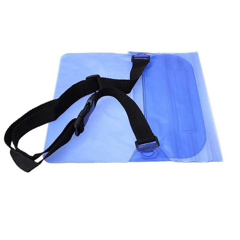 Waterproof Underwater Waist Belt Bum Bag Beach Swimming Boating Dry Phone Pouch - Green