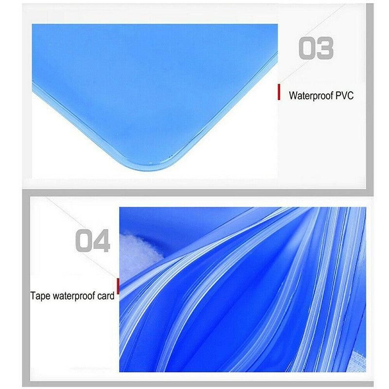 Waterproof Underwater Waist Belt Bum Bag Beach Swimming Boating Dry Phone Pouch - Green