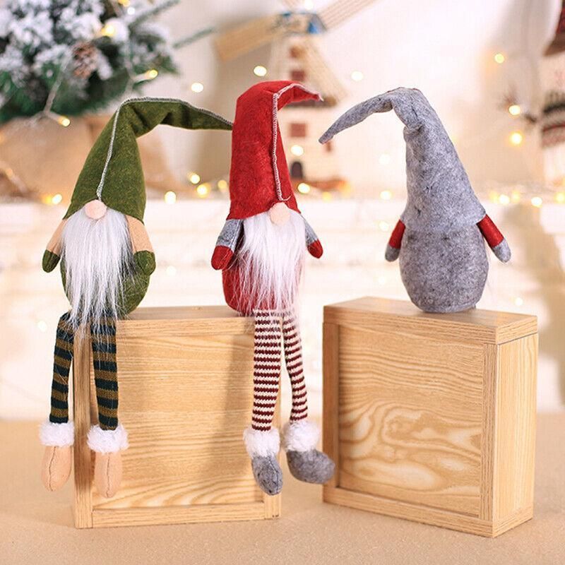 Decorations Window Decoration Christmas Faceless Doll Santa Claus Ornaments Au