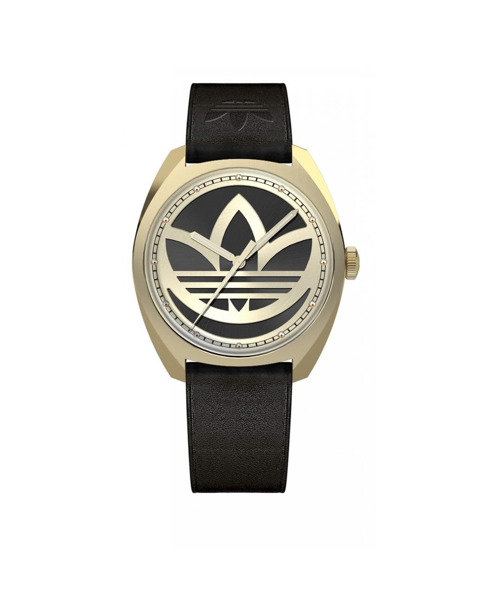 Adidas Women's Black Leather Watch - One Size