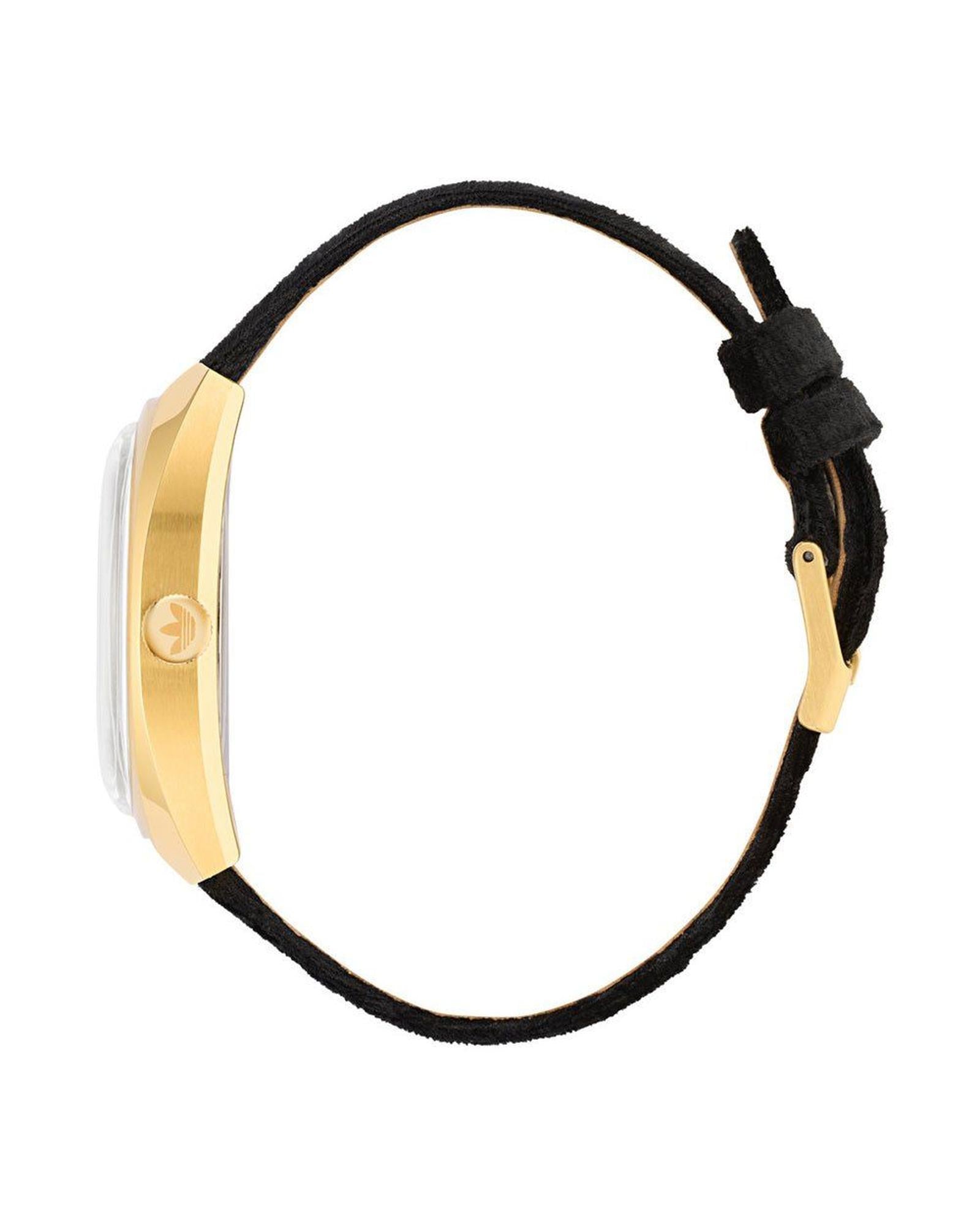 Adidas Women's Black Leather Watch - One Size