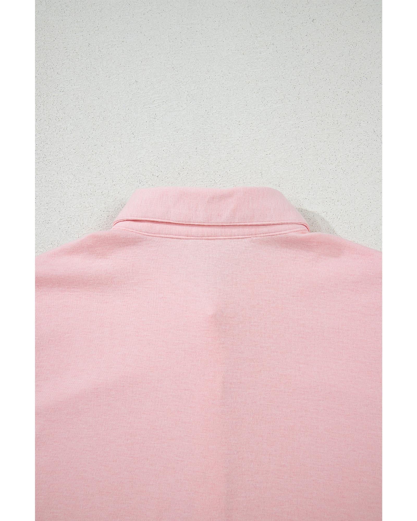Light Pink 3-Piece Cozy Knit Lounge Set - M