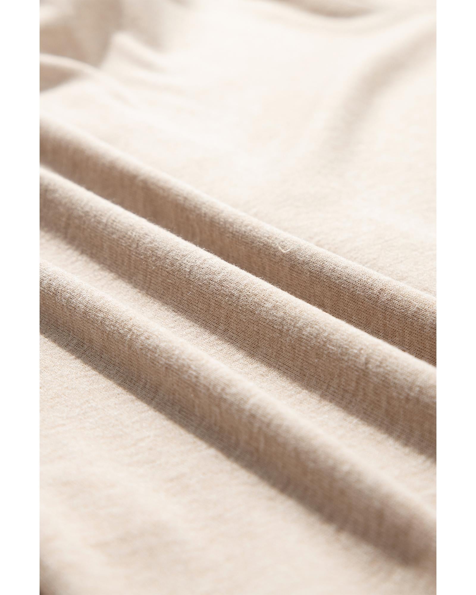 Oatmeal 3-Piece Cozy Knit Lounge Set - L