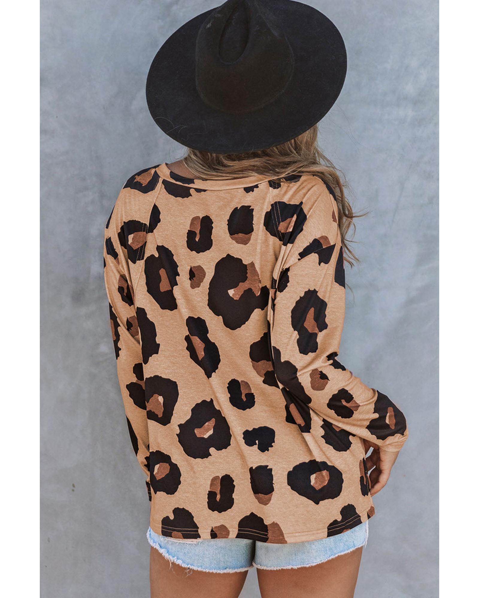 Azura Exchange Long Sleeve Loose Top - S