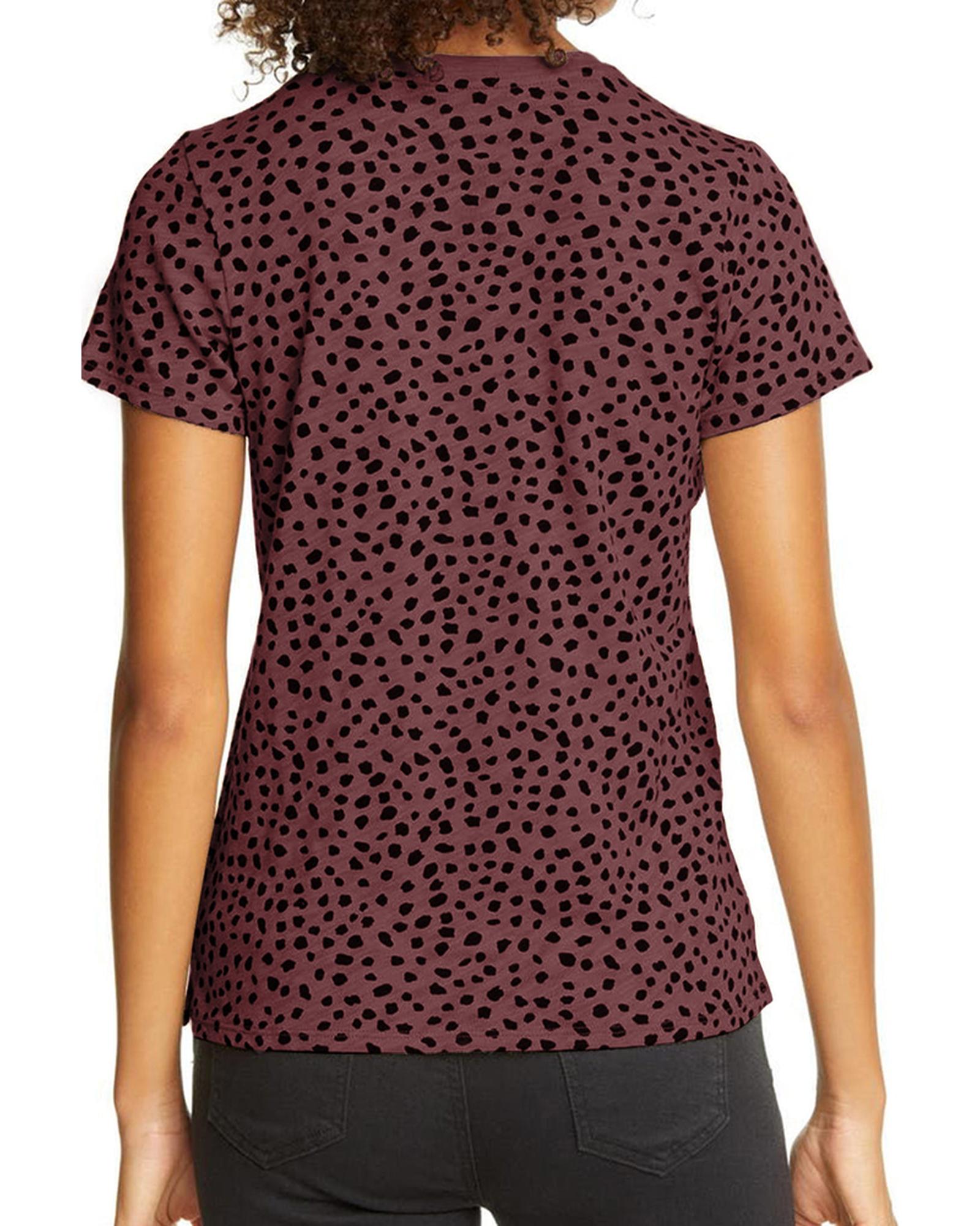 Azura Exchange Cheetah Print Short Sleeve T-Shirt - L