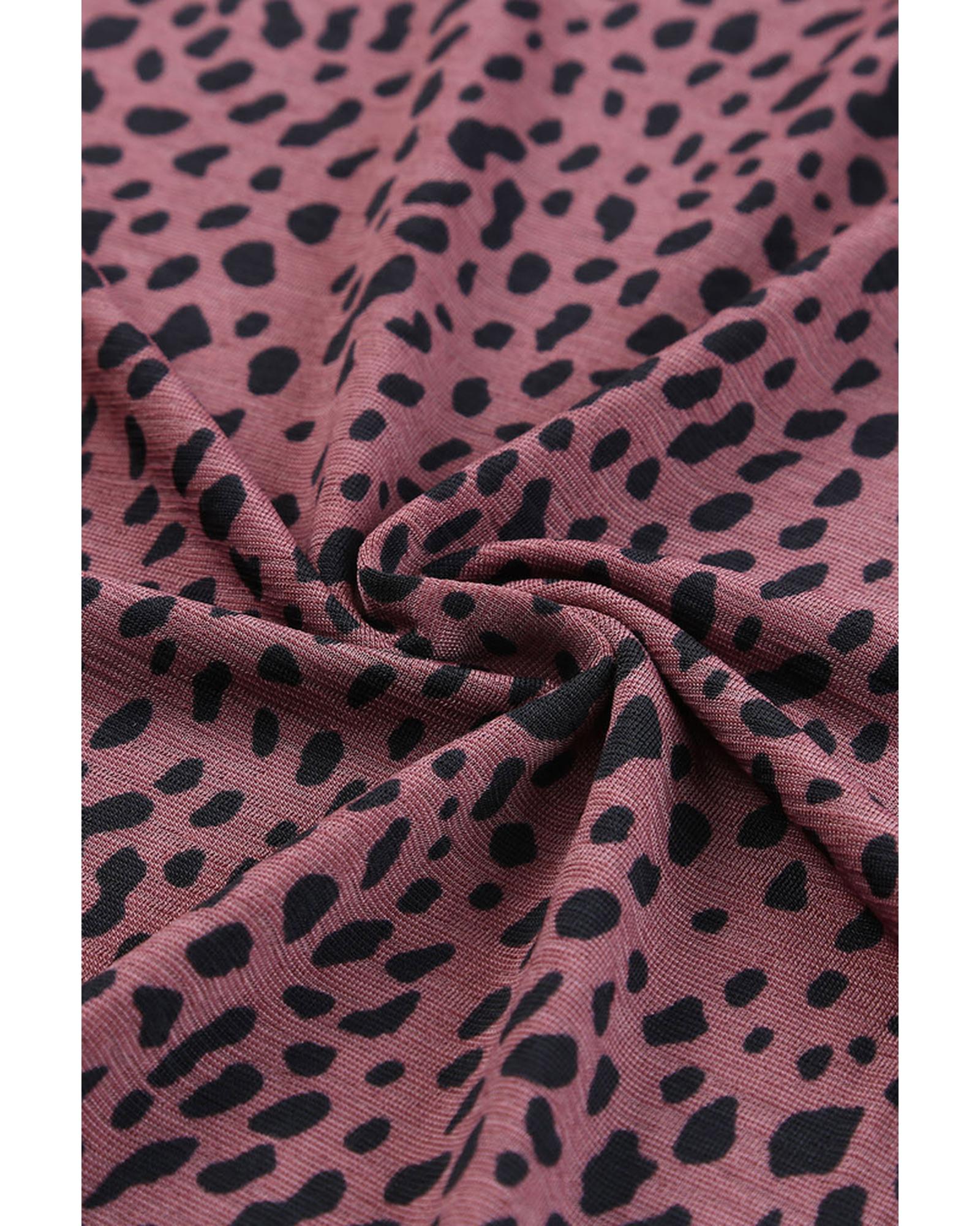 Azura Exchange Cheetah Print Short Sleeve T-Shirt - XL