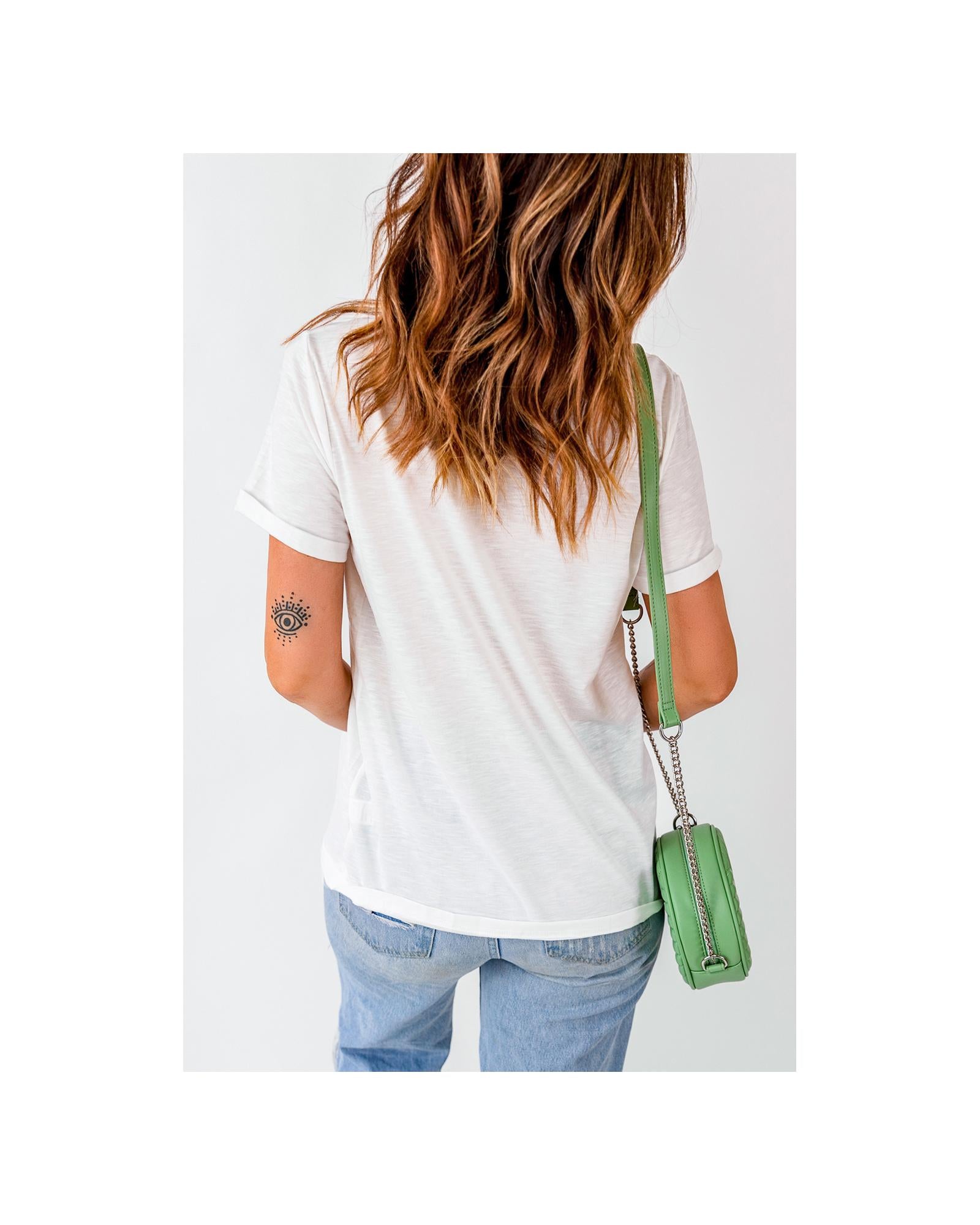 Azura Exchange Merry Graphic Print T-Shirt - M