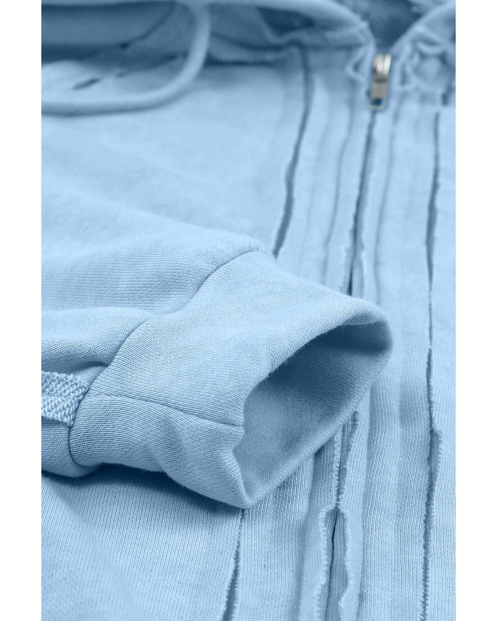 Azura Exchange Oversized Zip Up Hoodie with Pockets - 2XL