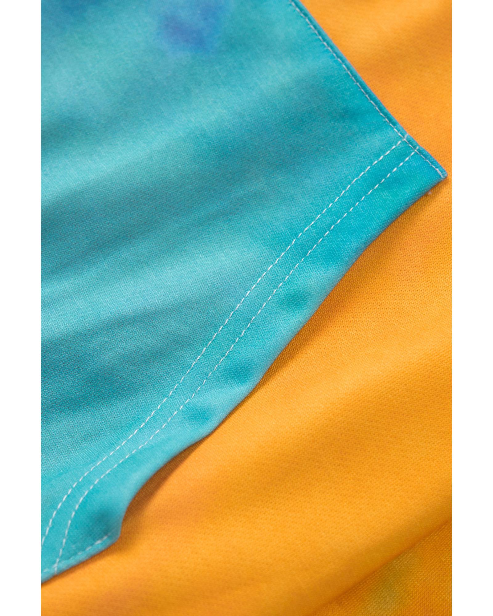 Azura Exchange Not Today Satan Tie Dye Hoodie - 95% Polyester 5% Elastane - M