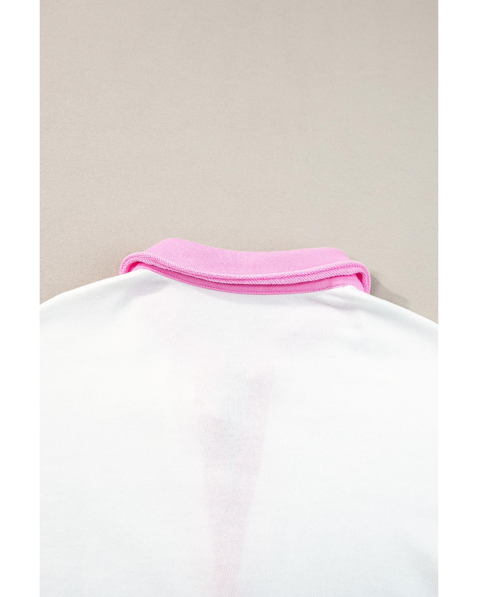 White Stripe Colorblock Patchwork Short Sleeve T Shirt Dress - XL