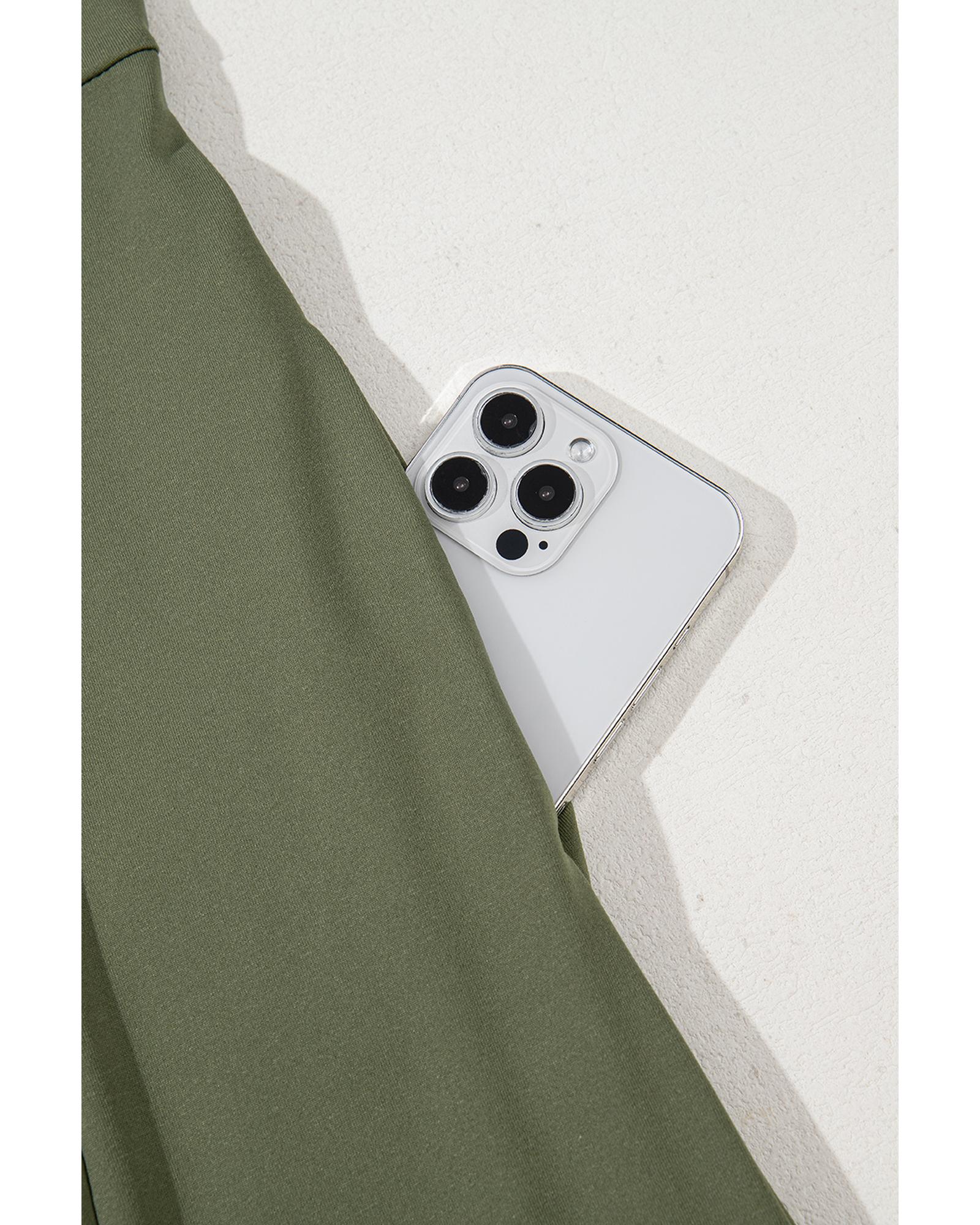 Four Leaf Clover Sleeveless Scoop Neck Flared Split Midi Dress - L