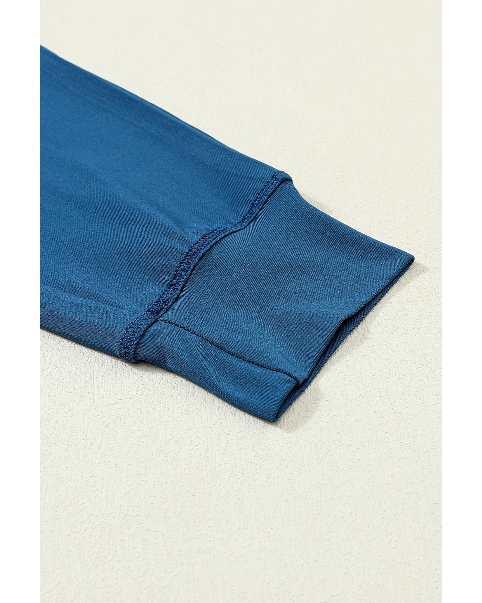 Drawstring Waist Pocketed Joggers - S