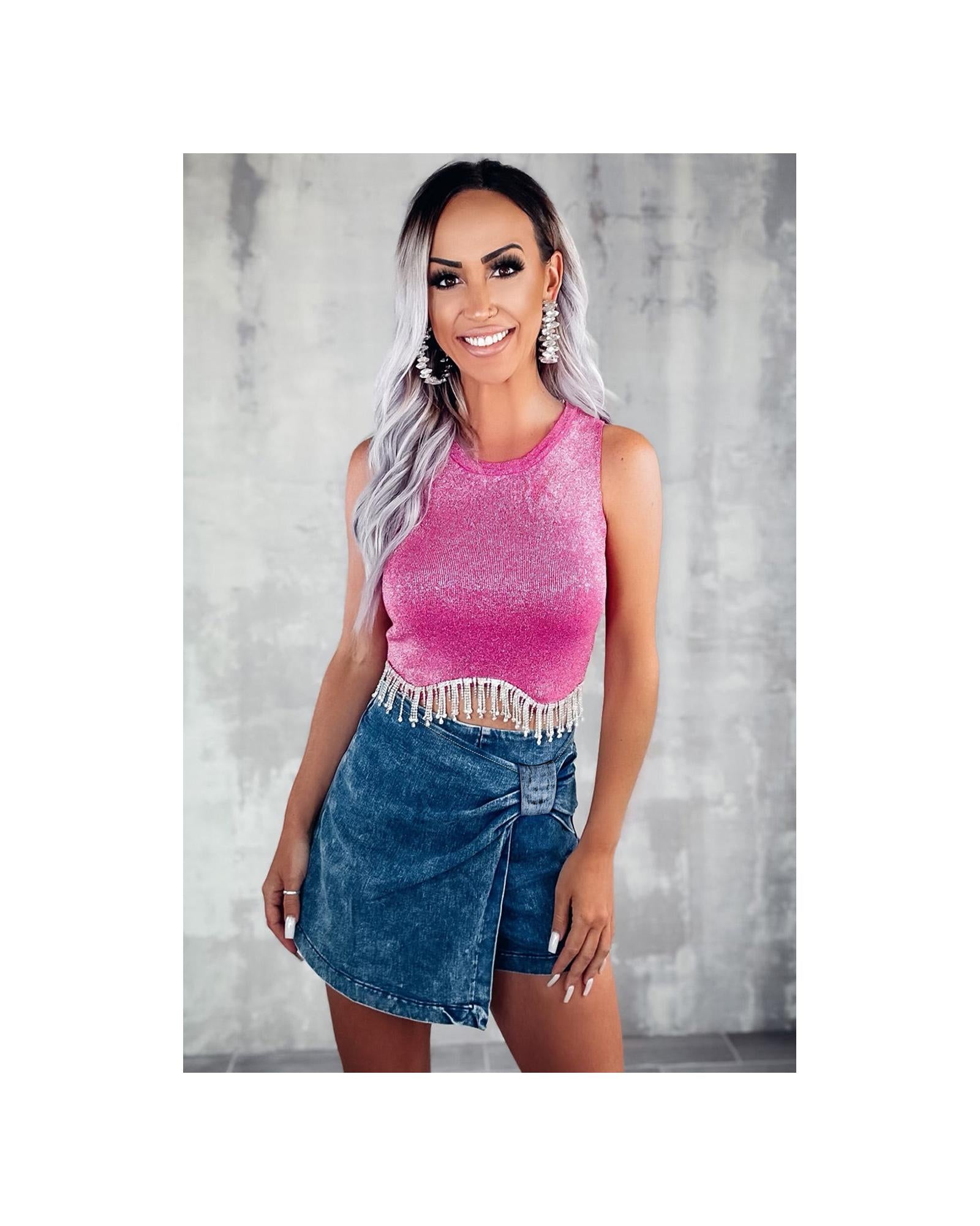 Sail Blue Acid Wash Asymmetric Twisted Wrapped Zipped Denim Skort - 12 US