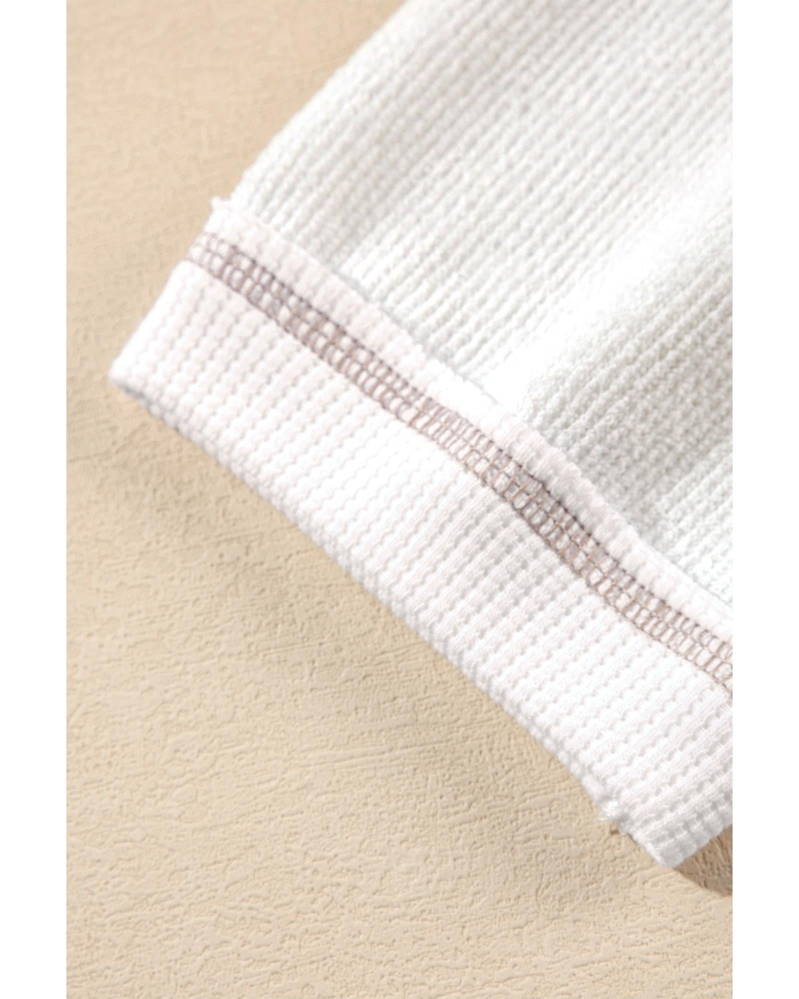 Beige Quilted Textured Patchwork Loose Fit Hooded Jacket - XL