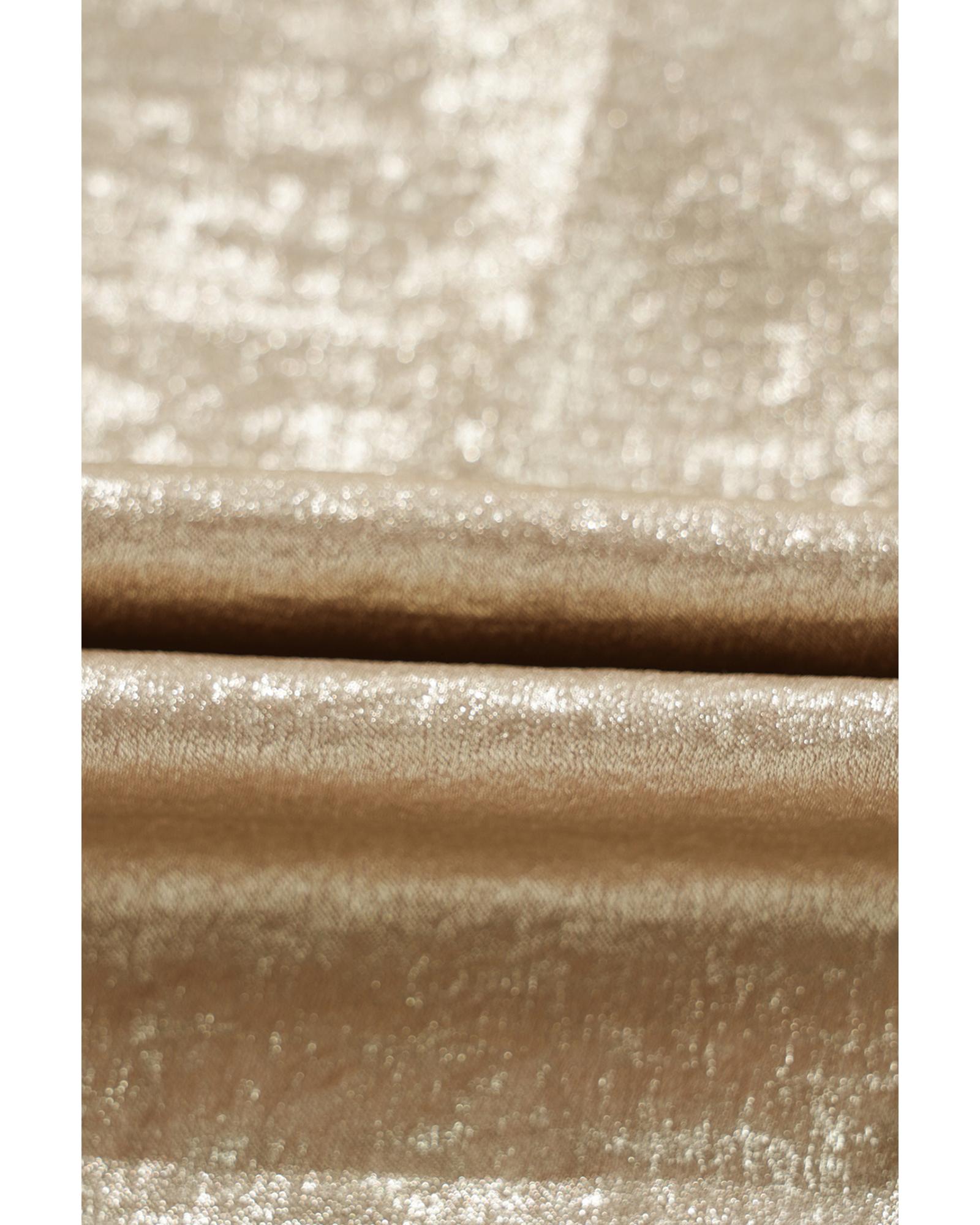 Pale Khaki Metallic Zip up Baseball Jacket - S