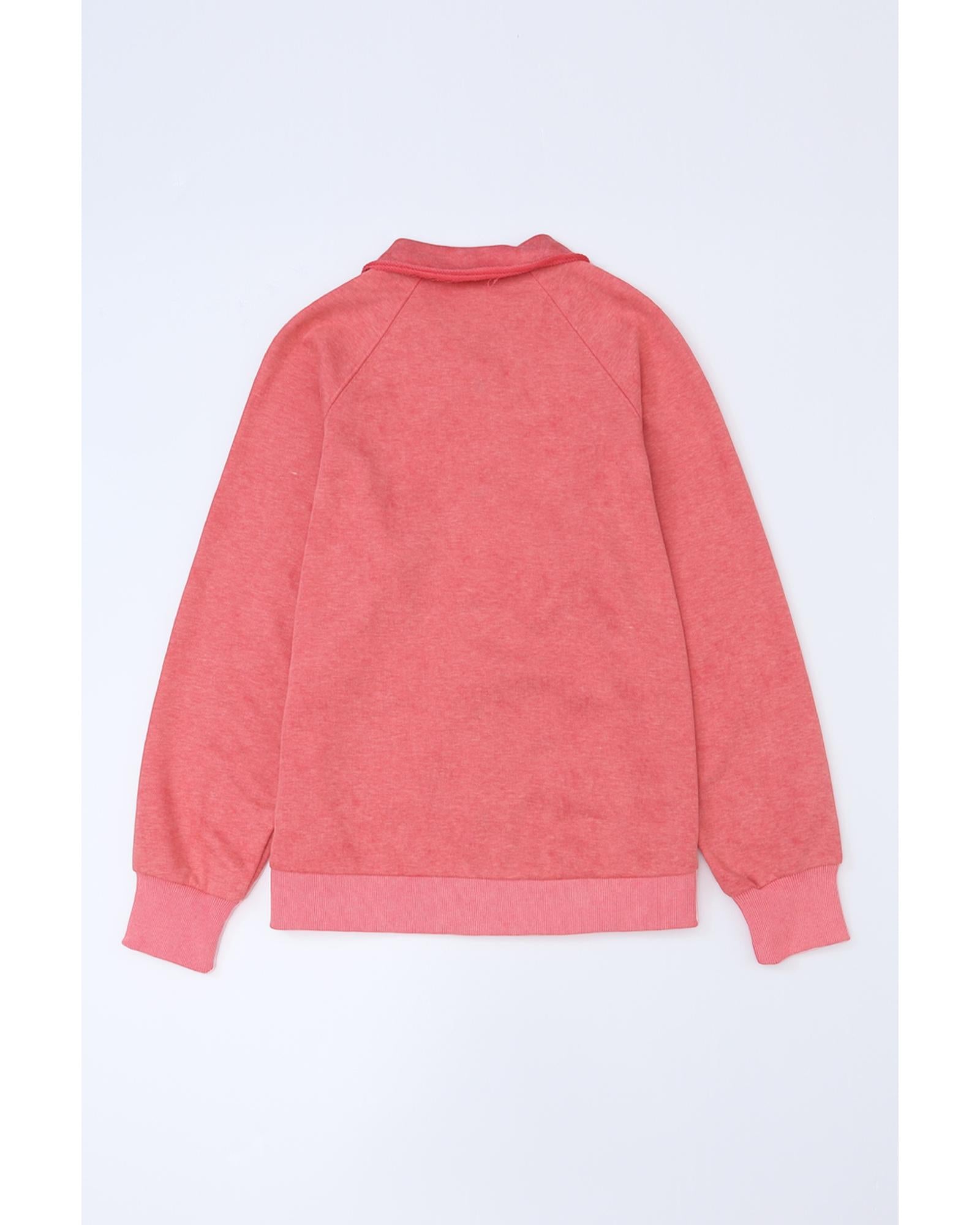 Red Vintage Washed Flap Pocket Button Shacket - XL