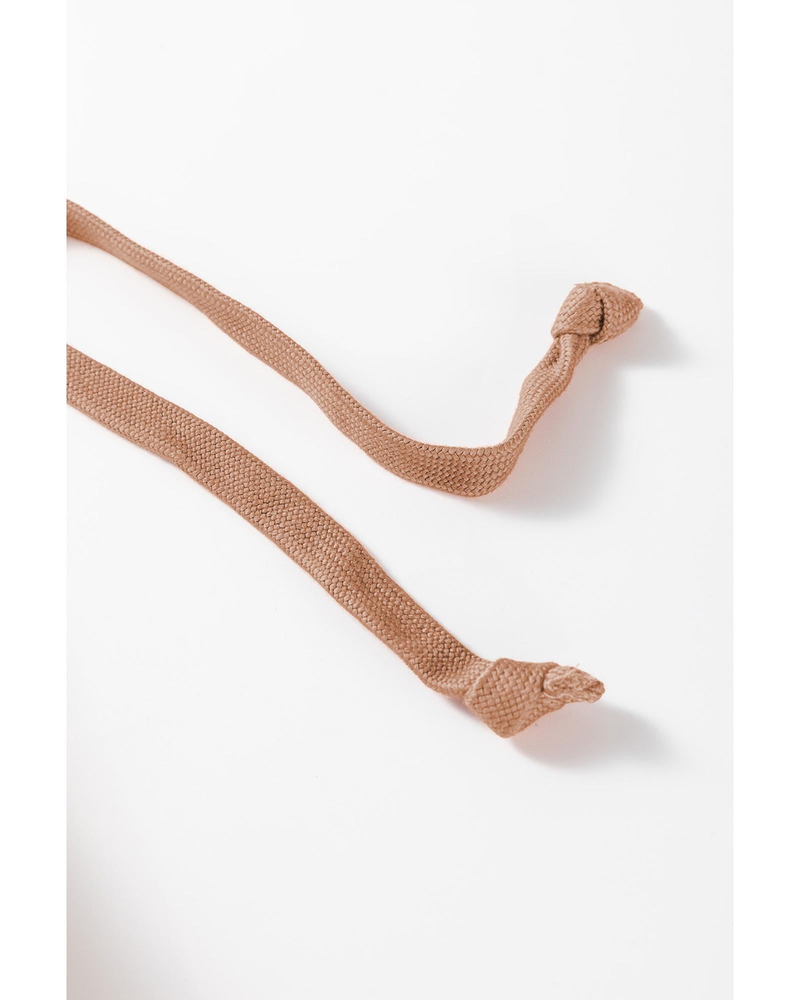 Khaki Checkered Print Loose Fit Buttoned Hooded Shacket - L