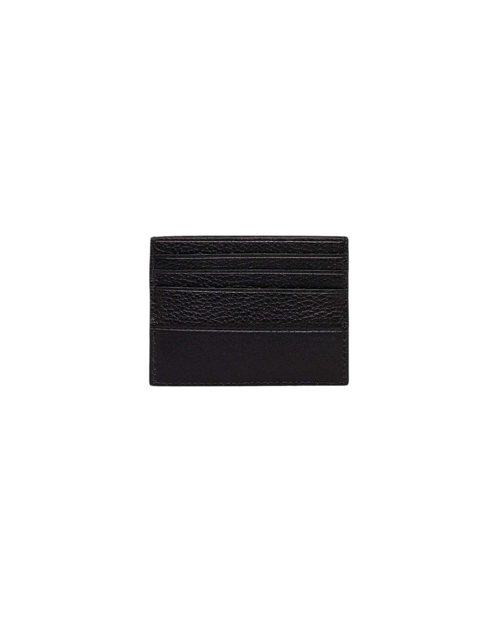 Calvin Klein Men's Black Leather Wallet - One Size