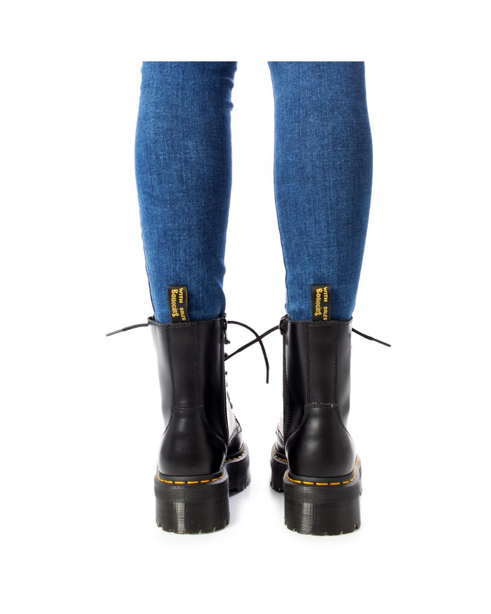 Dr Martens Women's Black Leather Boot - 41 EU