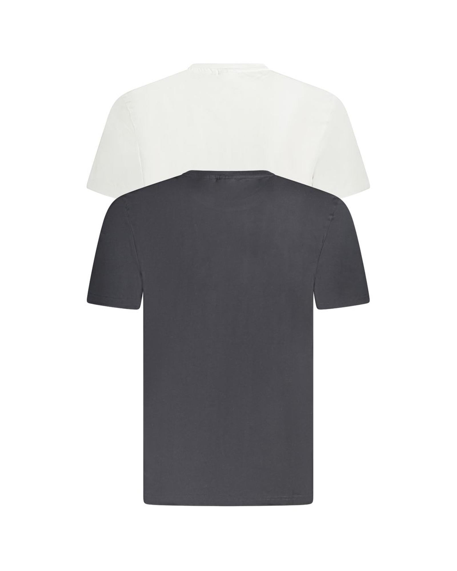 Fila Men's White Cotton  T-Shirt - XL