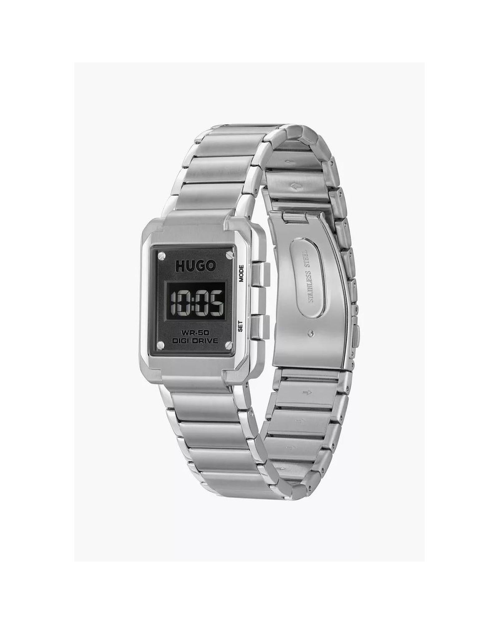 Hugo Boss Unisex's Silver Stainless Steel Stainless Steel Watch - One Size