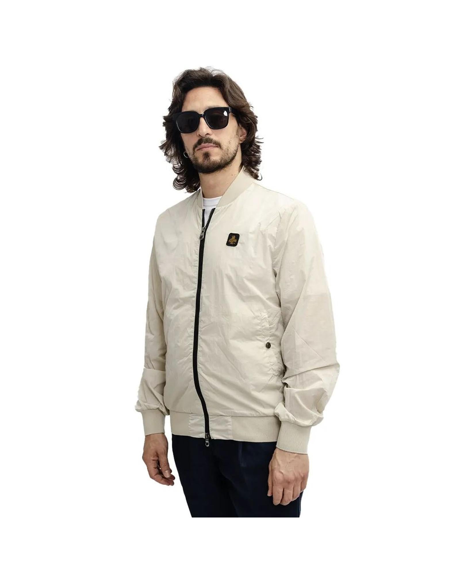 Refrigiwear Men's Beige Nylon Jacket - M