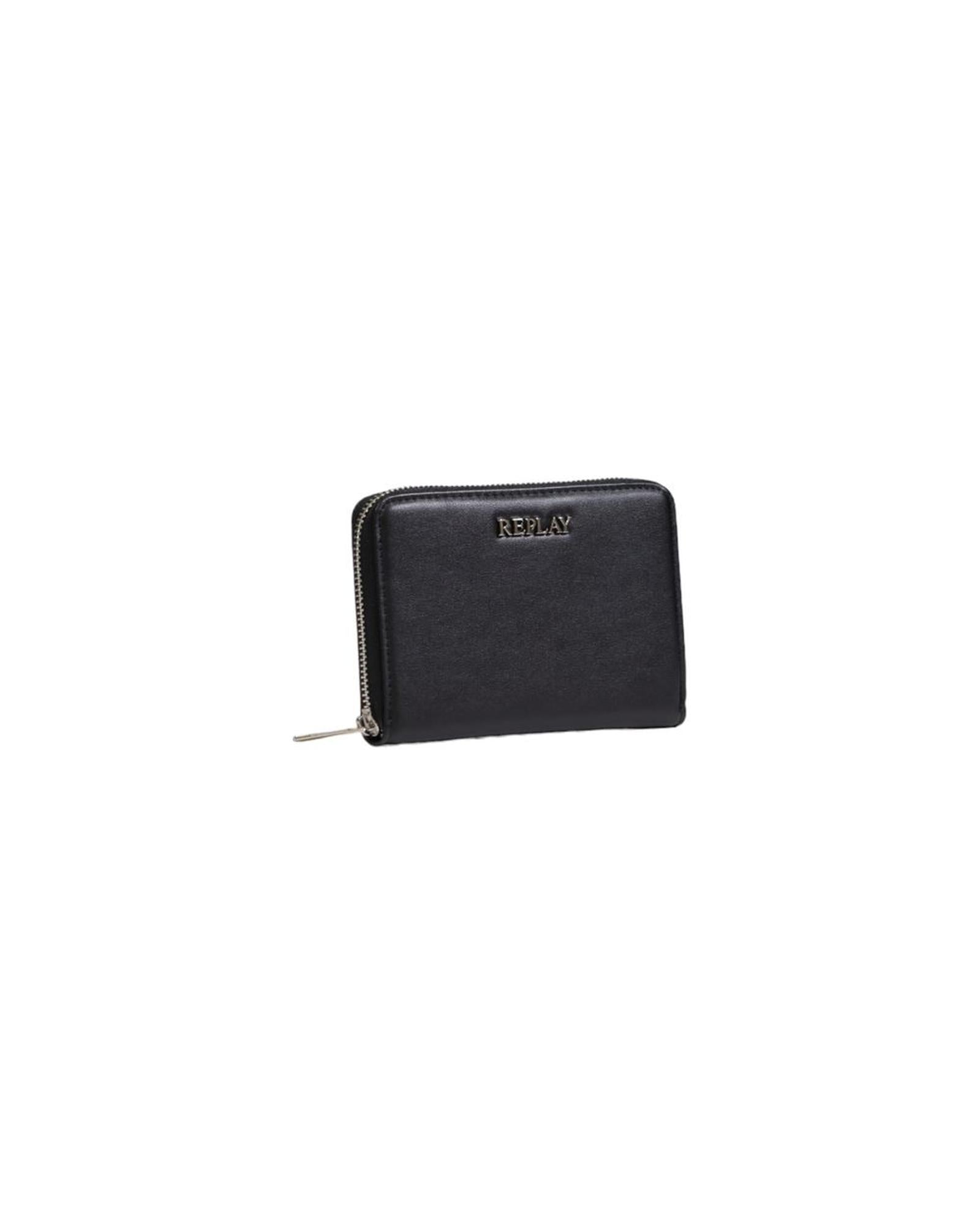 Replay Women's Black Polyester Wallet - One Size